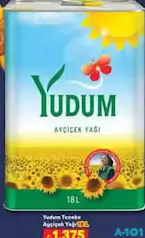 YUDUM TENEKE AYÇİÇEK YAĞI 18 L YUDUM TENEKE AYÇİÇEK YAĞI 18 L